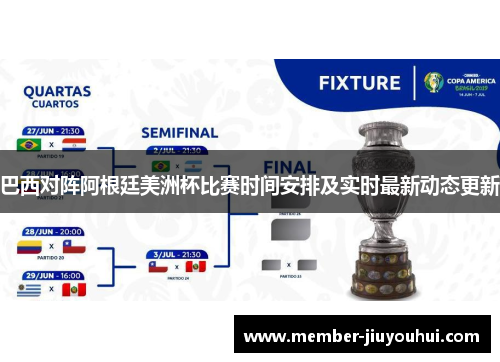 巴西对阵阿根廷美洲杯比赛时间安排及实时最新动态更新