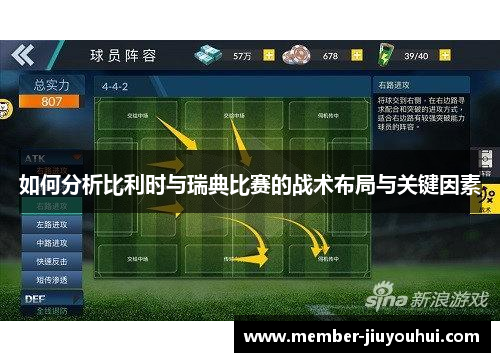 如何分析比利时与瑞典比赛的战术布局与关键因素